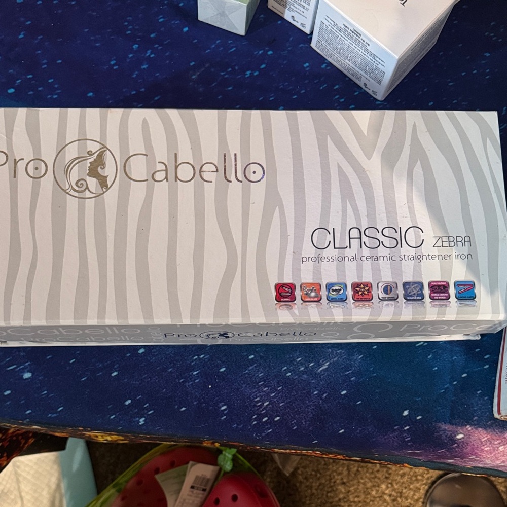 Classic Zebra Hair Straightener